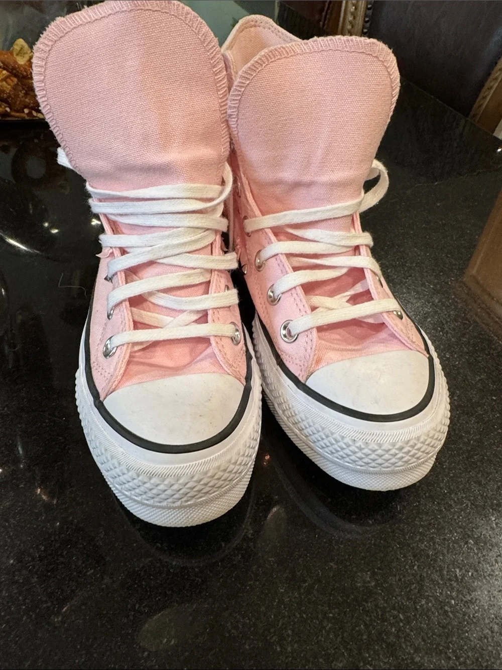 Converse Women's Chuck Taylor All-Star Lift Platform Archive Stars Shoes - Picture 11 of 11